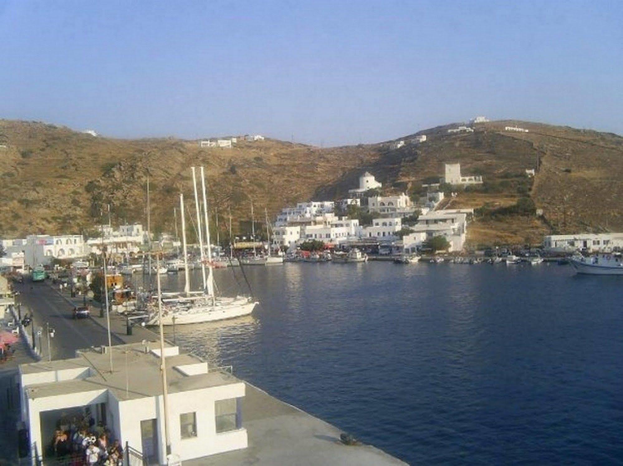 Galini Pension Иос Хора Екстериор снимка